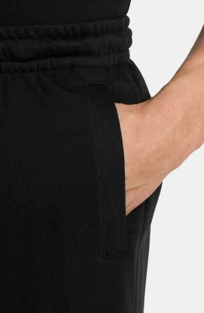 Jordan Brooklyn 9-inch Logo Sweat Shorts In Black