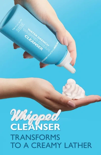 Peter Thomas Roth Water Drench Hyaluronic Whipped Cream Cleanser 6.7oz In Transparent