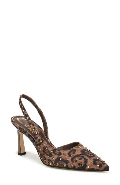 Circus Ny By Sam Edelman Women's Tallie Rhinestone Pointed-toe Asymmetrical Pumps In Multi