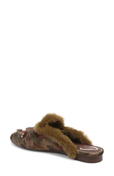 Circus Ny By Sam Edelman Women's Tillie Embellished Cozy Faux-shearling Slip-on Clogs In Multi