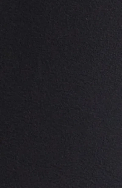 Moncler Grenoble Felpa Imbottita In Pile Con Zip E Cappuccio In Black