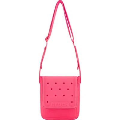 Crocs Classic Crossbody With Front Flap In Purple