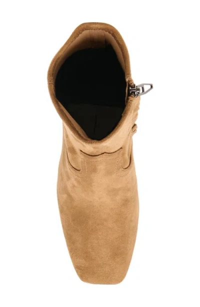 Dolce Vita Roan Block Heel Bootie In Brown