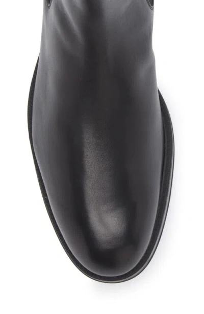 Tod's Suede Leather Chealsea Boots In Black
