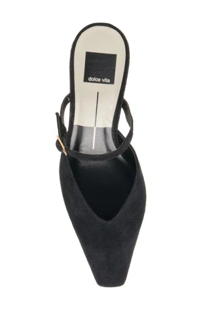 Dolce Vita Women's Morgen Two-piece Kitten-heel Mule Pumps In Black