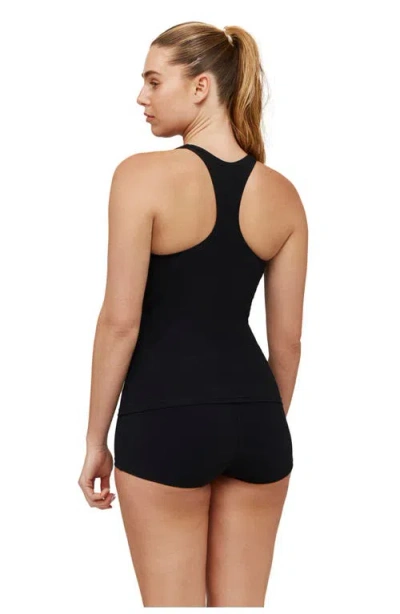 Free Sport By Gottex Bondi Beach Scoop Neck Tankini Top In Black