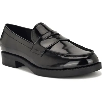 Nine West Women's Berg Slip-on Penny Loafers In Black