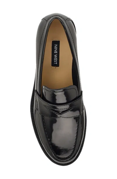 Nine West Women's Berg Slip-on Penny Loafers In Black