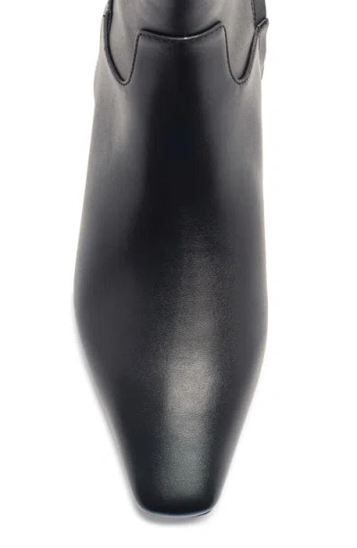 Free People Easy Does It Vegan Boots Black In Black