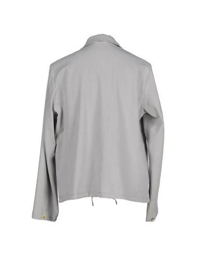 Shop Jil Sander Denim Jacket In Light Grey