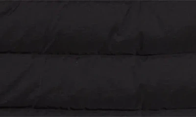 Stone Island Nylon Stretch Down Jacket In Black