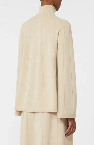 Mm By Max Mara Grolla Wool Sweater In White