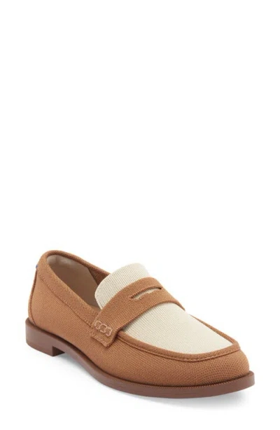 Rothys The Penny Loafer In Brown/neutral