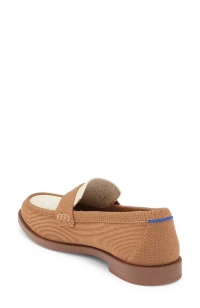 Rothys The Penny Loafer In Brown/neutral