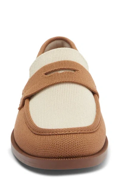 Rothys The Penny Loafer In Brown/neutral