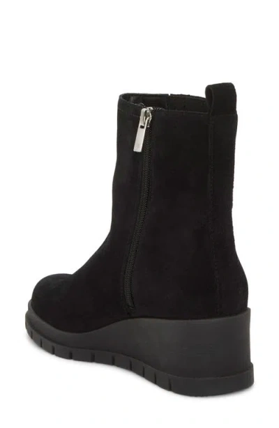 Lucky Brand Women's Sondruh Gore Wedge Booties In Black