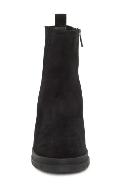 Lucky Brand Women's Sondruh Gore Wedge Booties In Black