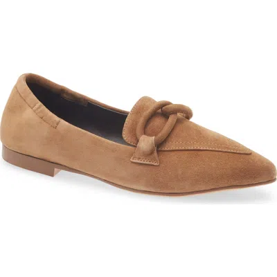 Cordani Miriam Pointed Toe Loafer In Brown