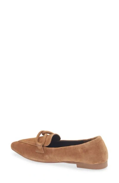 Cordani Miriam Pointed Toe Loafer In Brown