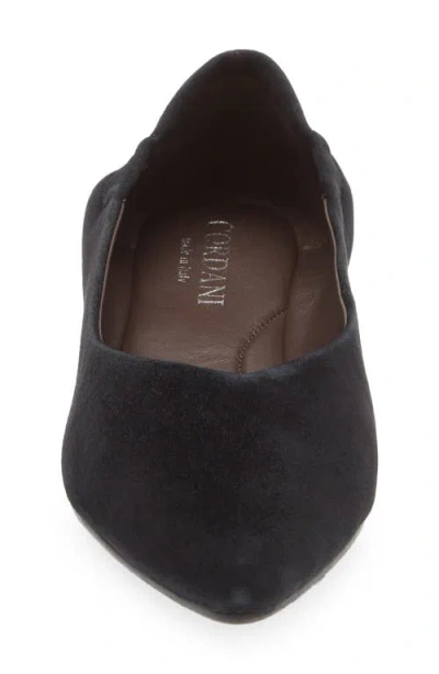 Cordani Mavis Pointed Toe Flat In Black