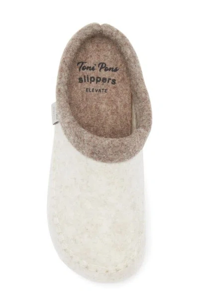 Toni Pons Albons Platform Slipper In Neutral