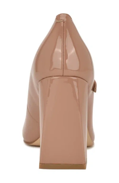 Nine West Women's Sista Mary Jane Pointy Toe Pumps In Neutral