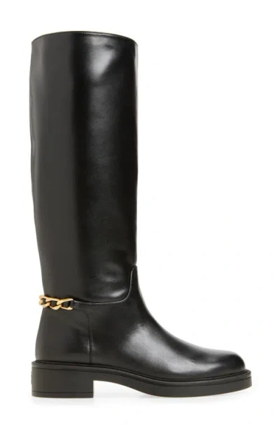 Stuart Weitzman Soluxe Celia Knee High Boot In Black