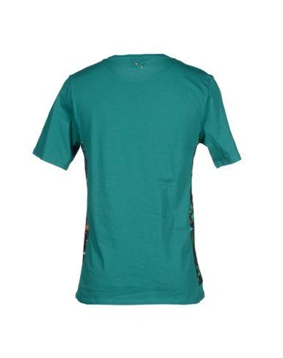 Shop Puma T-shirt In Green