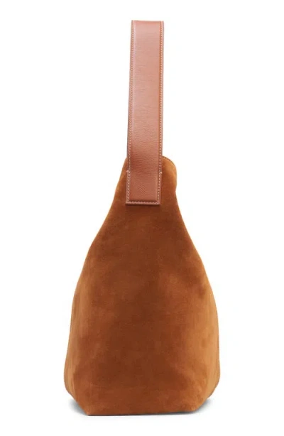 Alexander Mcqueen Mcqueen T-bar Suede Shoulder Bag In Multi