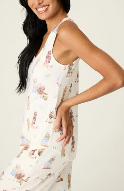 Pj Salvage Ruff On The Range Pajama Tank In Multi