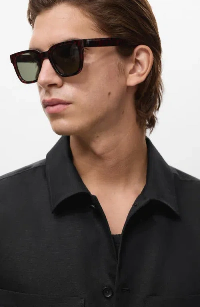 Mango Men's Linen-blend Pockets Jacket In Black