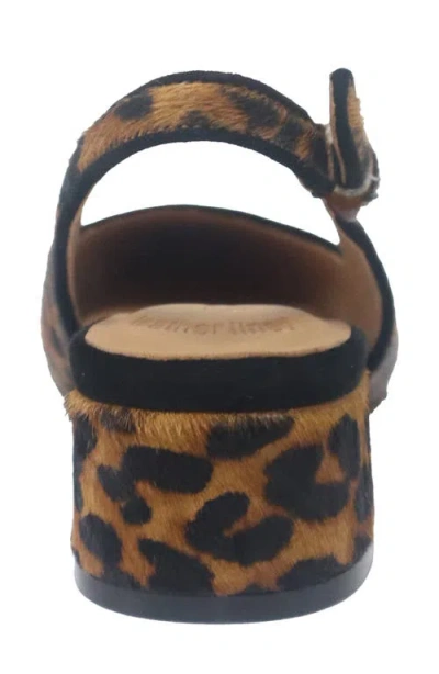 Gentle Souls Women's Georgia Slingback Pumps In Animal Print