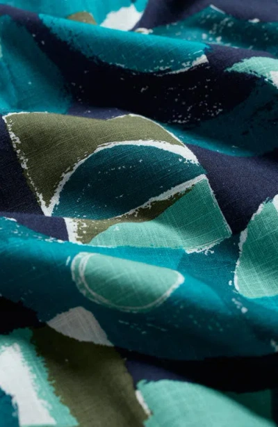 Seasalt Cornwall Mevagissey Organic Cotton Midi Skirt In Blue