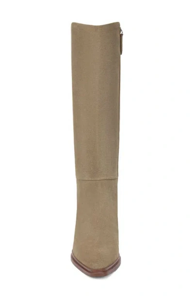 Sarto By Franco Sarto Jasmine Block Heel Boot In Green