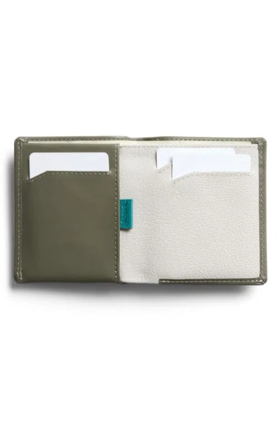Bellroy Note Sleeve Rfid Wallet In Green