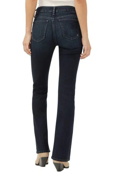 Silver Jeans Co. Women's Suki Mid Rise Curvy Fit Bootcut Jeans In Black