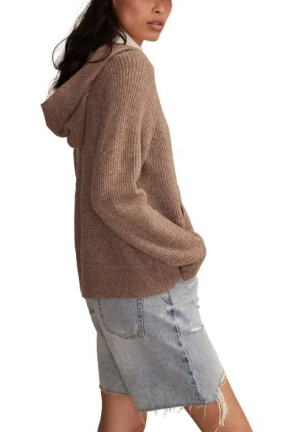 Lucky Brand Women's Cloud Soft Hoodie Sweater In Brown