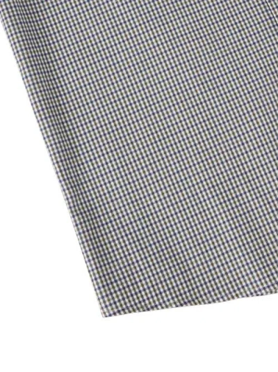 Robert Talbott Reynolds Ultra Light Weight Brushed Check Shirt In Gray