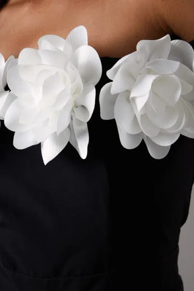 Coast Bardot Wide Leg Jumpsuit In Black