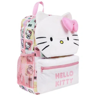 Ful Sanrio Plush Face Backpack With 3d Bow In Multi
