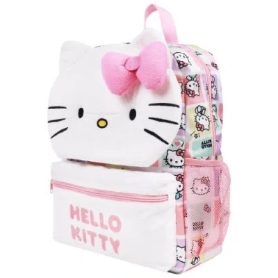 Ful Sanrio Plush Face Backpack With 3d Bow In Multi