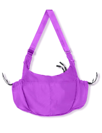 Baboon To The Moon Crescent Crossbody Big 8l In Purple