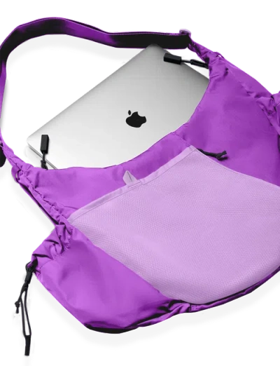 Baboon To The Moon Crescent Crossbody Big 8l In Purple