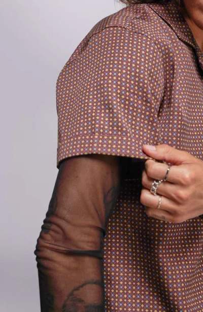 Wildfang The Everyday Camp Button Up In Multi