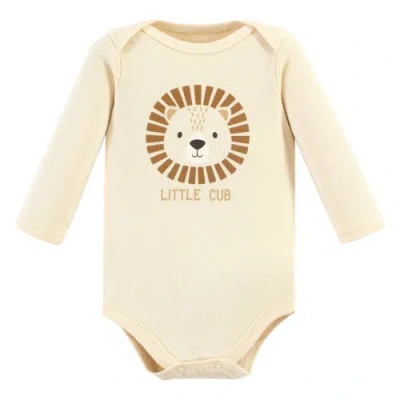 Hudson Baby Five-piece Collection Of Long-sleeve Cotton Bodysuits In Multi