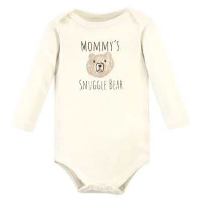 Hudson Baby Cotton Bodysuit And Pant Set In Neutral