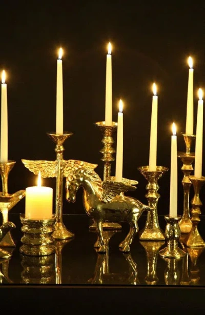 Lunares Angelwing Candleholder In Silver