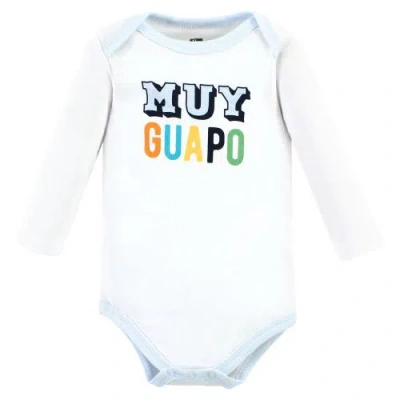 Hudson Baby Coordinated 3-piece Outfit With Long-sleeve Bodysuit & Pants In Multi