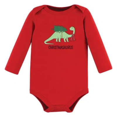 Hudson Baby Coordinated 3-piece Outfit With Long-sleeve Bodysuit & Pants In Multi