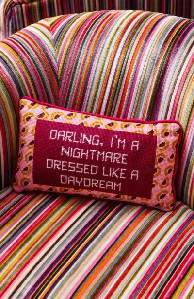 Furbish Needlepoint Pillow In Multi